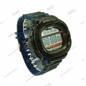 Наручные часы SKMEI WR50M №2 водонепроницаемые в пластике синий камуфляж