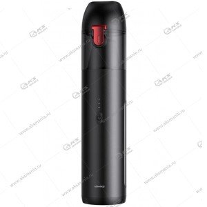 Автомобильный пылесос USAMS Mini Handheld Vacuum Cleaner - Geoz, 1.5A, 7800 mAh, черный
