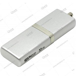 Флешка USB 2.0 32GB Silicon Power LuxMini 710 серебро