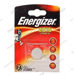 Элемент питания Energizer CR2016/1BL