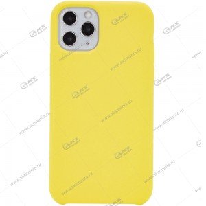 Silicone Case (Soft Touch) для iPhone 12 mini желтый