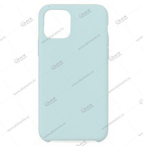 Silicone Case для iPhone 11 нежно-голубой