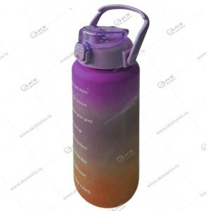 Бутылка для воды "Матрешка" 3в1 (2000ml. 900ml. 300ml) сиреневый