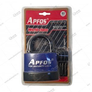 Замок навесной "Apfos" 80мм с ухом