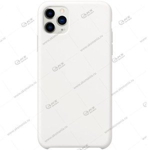 Silicone Case (Soft Touch) для iPhone 11 Pro Max белый