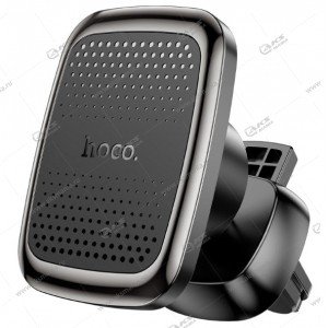 Автодержатель Hoco CA106 Air outlet для телефона на воздуховод/магнитный черный
