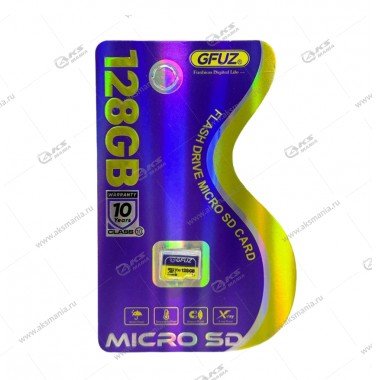 Карта памяти GFUZ SD-01 128GB microSDHC class 10  без адаптера