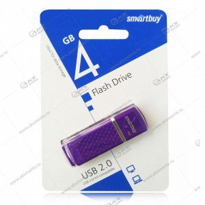 Флешка USB 2.0 4GB SmartBuy Quartz Violet