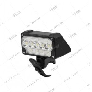 Фонарь на велосипед YYC-CD-7727 LED (белый, красный, синий) АКБ