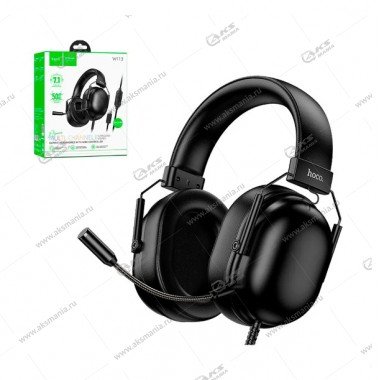 Наушники полноразмерные Hoco W113 Dynamic USB7.1 channel gaming headphones черный