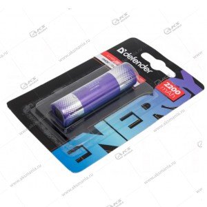 Аккумулятор Defender 18650 2200 mAh/1BL