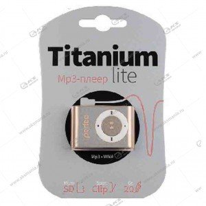 MP3-плеер Perfeo Titanium Lite PF_A4186 серебряный