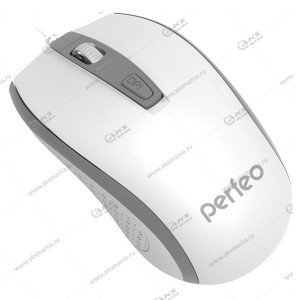 Мышь проводная Perfeo PROFIL 4 кн, USB (PF-383-OP) бело-серая