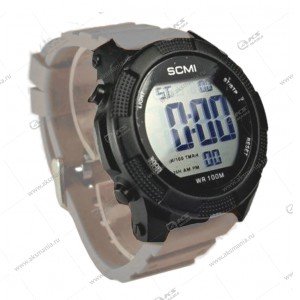 Наручные часы SKMI WR 100M в пластике слоновая кость