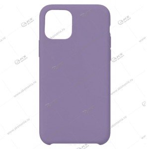 Cиликоновый чехол (Silicone Case) 360 для iPhone 11 лавандовый