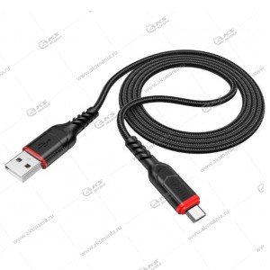 Кабель Hoco X59 Victory charging data cable for Micro USB черный