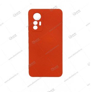 Silicone Case 360 для Xiaomi Mi 12 Lite красный
