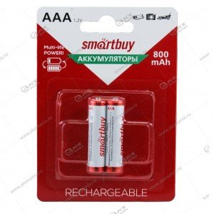 Элемент питания аккумулятор Smartbuy R03 (AAA) (2 бл) 800 mAh