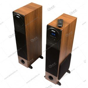 Акустические колонки AP-2300 BLACK Dialog Progressive, 80W RMS,BT,FM, USB+SD reader brown
