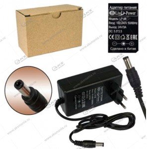 Блок питания Live-Power 24В 3А разъем 5,5*2,5 LP-98