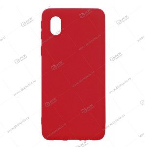 Silicone Cover 360 для Samsung A01 Core красный