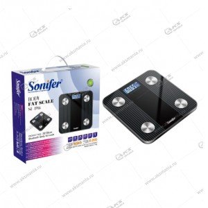 Весы напольные Sonifer SF-1916 BT 28*28см до 180кг