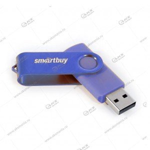Флешка USB 2.0 64GB SmartBuy Twist Blue