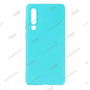 Silicone Cover для Huawei Honor P30 голубой