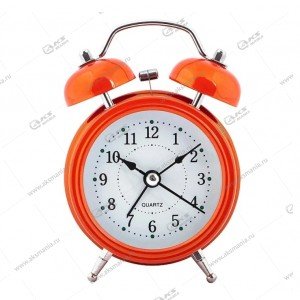 Часы 6025/937/3010 будильник Quartz 13см красный