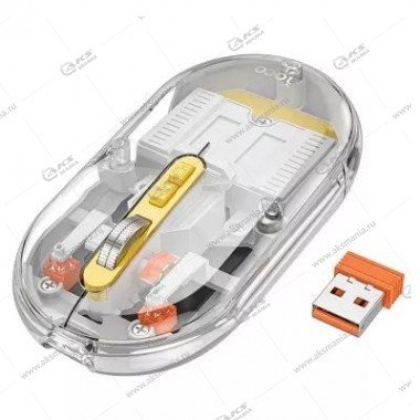 Мышь беспроводная Hoco GM35 General dual-mode silent space gray