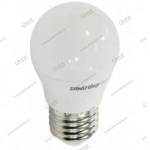 Лампа светодиодная Smartbuy G45-12W-220V-6000K-E27 (холодный свет)