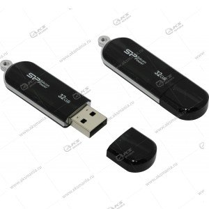 Флешка USB 2.0 32GB Silicon Power LuxMini 322 чёрный