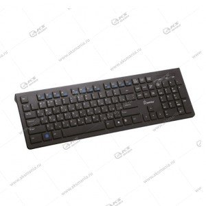 Клавиатура Smartbuy 206US-K, USB, slim, черная