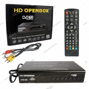 Цифровая TV приставка DVB-T2 Open Box DVB-009