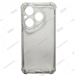Силикон Huawei Pura 80 плотный прозрачный c усиленными краями