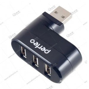 Perfeo USB HUB 3 Port (PF-VI-H024) черный