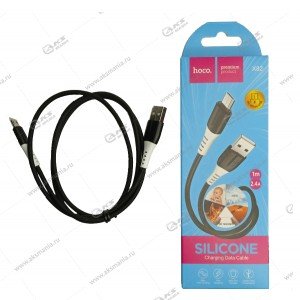 Кабель Hoco X82  silicone charging data cable Micro USB черный