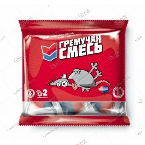 Брикеты "Гремучая смесь" от крыс и мышей 200гр