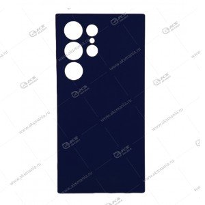 Silicone Cover 360 для Samsung S24 Ultra темно-синий