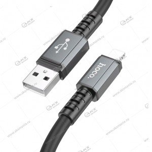 Кабель Hoco X85 charging data cable Lightning черный