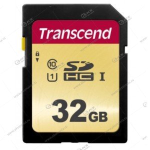 Карта памяти 32GB SDHC class 10 Transcend 90MB/s