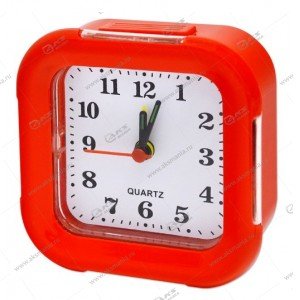 Часы-будильник 8129 красный