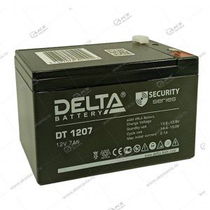 Аккумулятор свинцово-кислотный Delta DT-1270 Security 12V 7Ah