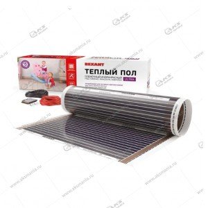 Пленочный теплый пол Rexant Ultra RXM 220 2м2, 0,5x4м, 440Вт (51-0503-4)