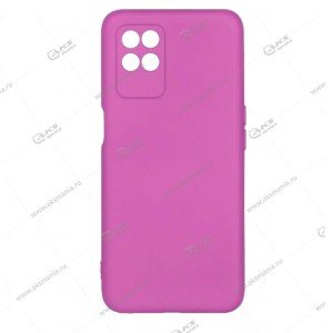 Silicone Cover 360 для Realme 8i ярко-розовый