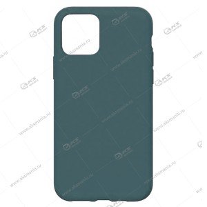 Silicone Case для iPhone 12 Pro Max сине-зеленый
