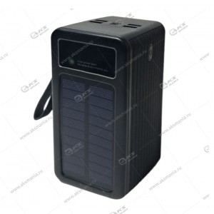Power Bank J270 100000 mAh с сонечной зарядкой черный