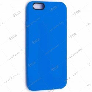 Silicone Case для iPhone 6/6S №2 голубой