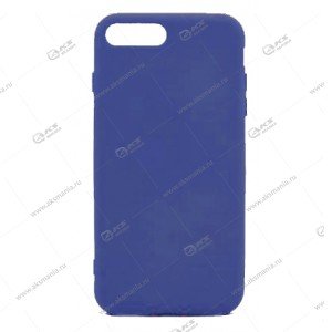 Silicone Case (Soft Touch) для iPhone 7/8 Plus синий