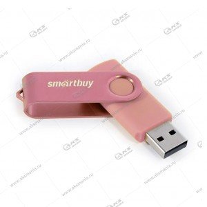 Флешка USB 2.0 64GB SmartBuy Twist Pink